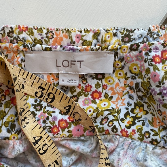 Loft floral print blouse - Picture 7 of 7